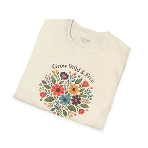Grow Wild & Free Floral T-Shirt