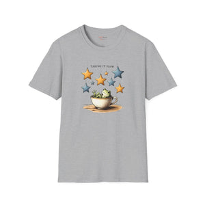Take time to shine coffee star t-shirt - t-shirts