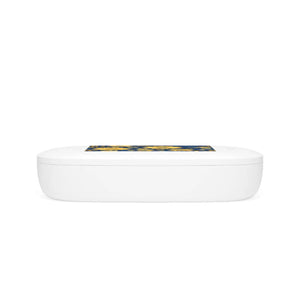 Sunflower pattern uv phone sanitizer & wireless charging pad - chargers