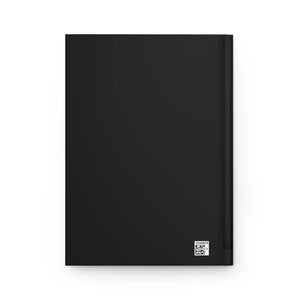 Dark Academia Skull Journal — Personalized Lined Hardcover Notebook