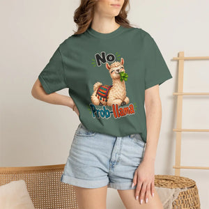 No probllama funny llama t-shirt - t-shirts