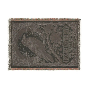 The Raven's Shadow serif lettering set into the DipaliZ blanket design