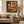 Framed Vertical Poster — Desert Arch Abstract Print (Warm Terracotta Sun)