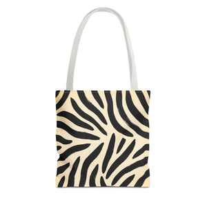 Zebra print tote bag - bags
