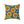 Sunny Smiles Decorative Pillow — Cute Cartoon Sunflower Throw Pillow