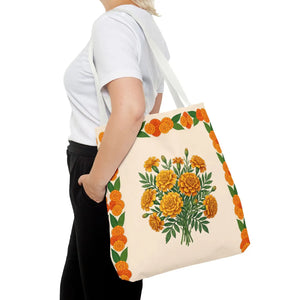Marigold Bouquet Tote Bag