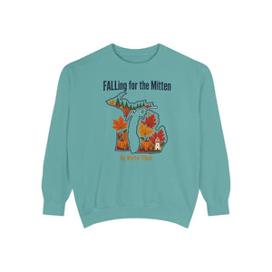 Falling for the mitten up north vibes autumn sweatshirt - sweatshirts