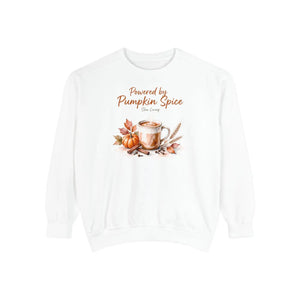 Heavy lettering reading Pumpkin Spice Powered by DipaliZ