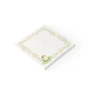 Frog Princess Floral Post-It Note Pad