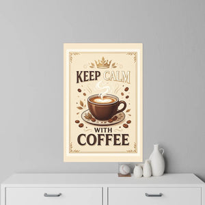 DipaliZ Coffee Wall Decals Durable Polyester Fabric