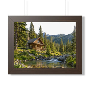 Dipaliz stream flowing framed poster museum paper - prints