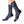 Navy Ikat Floral Sublimation Socks — Patterned Crew Socks