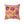 Floral Pansy Face Decorative Pillow — Cheerful Yellow Botanical Throw Pillow