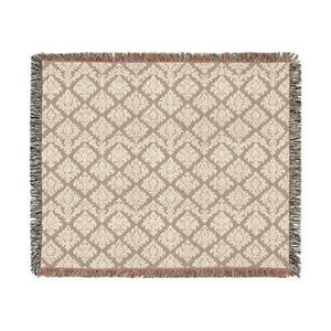 Woven chevron blanket by DipaliZ in 52 by 37, 60 by 50 and 80 by 60 inch sizes