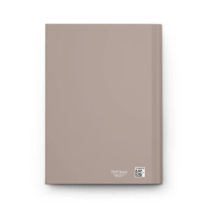 “becoming takes time” butterfly hardcover journal - journals