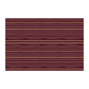 DipaliZ maroon stripe print running across the full 54 inch cotton width