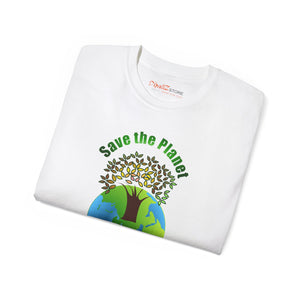 Save the planet T-shirt, Unisex Ultra Cotton Tee