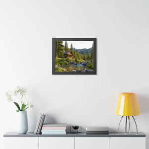 Dipaliz stream flowing framed poster museum paper - prints