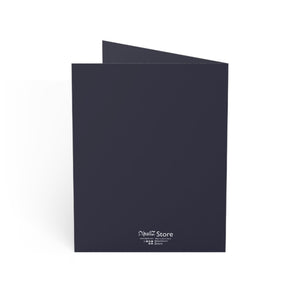 Personalized, Diwali Greeting Card – 'Happy Diwali' Rangoli & Diyas (Single or Bulk Pack)