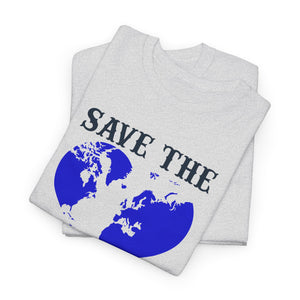 Save the earth, Earth Day, Unisex Heavy Cotton Tee
