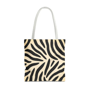 Zebra print tote bag - bags