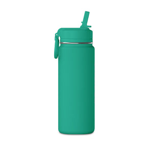 Personalized 20oz Mini Water Bottle — custom name, Minimal Splash Logo Stainless Sport Bottle