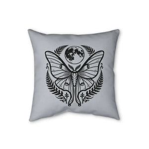 Moth wing outline detail from the DipaliZ moonlight cushion artwork