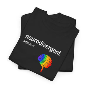 Neurodivergent Definition, Unisex Heavy Cotton Tee