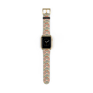 Matte hardware options for the DipaliZ southwestern geometric Apple Watch band