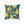 Rubber Duck Pattern Decorative Pillow — Cute Yellow Ducks on Teal