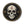 Skull Crest Ceramic Coaster — Gothic Skull Drink Coaster