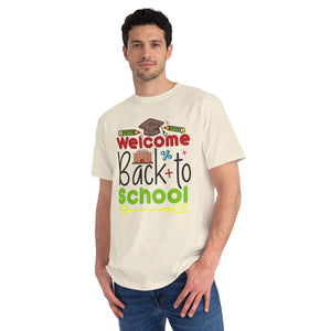 Welcome back to school, Organic Unisex Classic T-Shirt