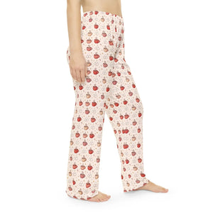 Women’s hot cocoa marshmallows & twinkling stars pajama pants - pajamas