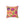 Floral Pansy Face Decorative Pillow — Cheerful Yellow Botanical Throw Pillow
