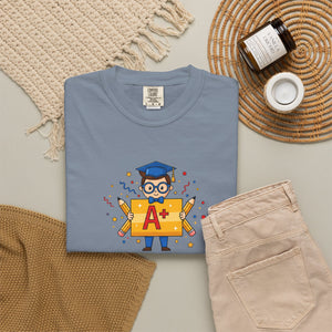 A+ Grad Owl T-Shirt — Cute Academic Graduation Tee for Students & Teachers