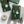 Luxury christmas wrapping paper – emerald green holiday gift wrap