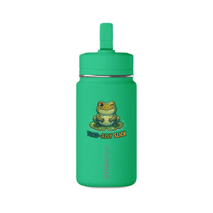 14 fl oz personalized mini bottle by DipaliZ, offered in five colors