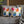 Colorful Cat Pattern Square Pillow Cover — Cute Sunglasses Cats Decorative Throw Pillowcase