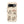 Cute Raccoon Pattern Phone Case – Beige Mushroom & Floral Tough Cases