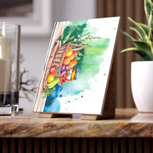 Vibrant Fruity Delight Ceramic Wall Tiles with Glistening Jelly Accents - Dipaliz