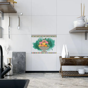 Vibrant Ceramic Photo Tile Wall Art Statement Piece - Dipaliz - Tiles