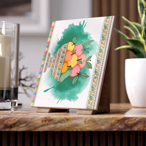 Vibrant Ceramic Photo Tile Wall Art Statement Piece - Dipaliz - Tiles