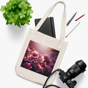 Organic Canvas Tote - Eco Chic Style for Women - Dipaliz - one Size / Natural - Bags