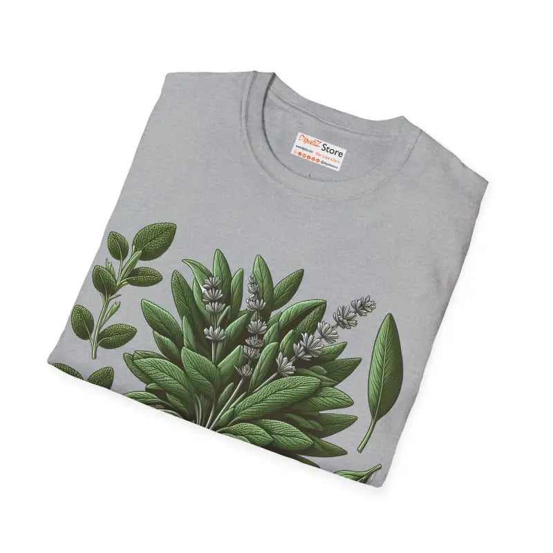 Unisex Sage Herb Softstyle Tee: Effortless Style Upgrade - T-shirt