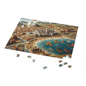 City Style Puzzle Urban Jungle Adventure - Dipaliz - Jigsaw Puzzles