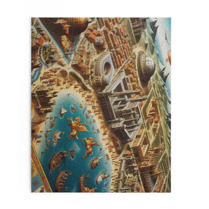 City Style Puzzle Urban Jungle Adventure - Dipaliz - Jigsaw Puzzles