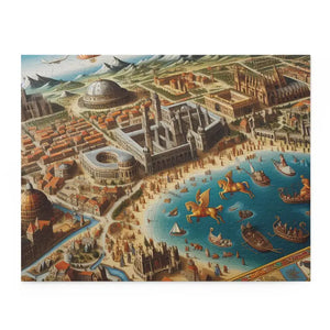 City Style Puzzle Urban Jungle Adventure - Dipaliz - 14’’ × 11’’ (252 Pcs) - Jigsaw Puzzles