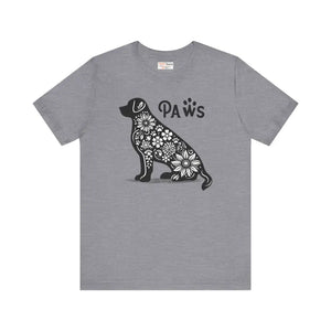 Flowers Unisex Jersey Short Sleeve Dog Tee - Dipaliz - T-shirts