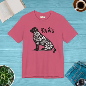 Flowers Unisex Jersey Short Sleeve Dog Tee - Dipaliz - T-shirts