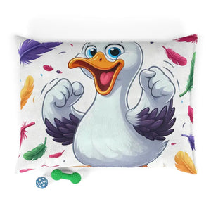 Pets - Colorful Duck Cotton Pet Bed - Ultimate Comfort - Dipaliz 40’’ × 30’’